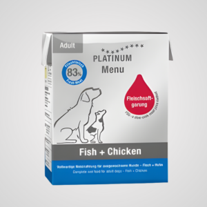 platinum menu pescado y pollo / adulto