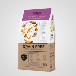 natura diet pato y boniato adulto mini 3kg