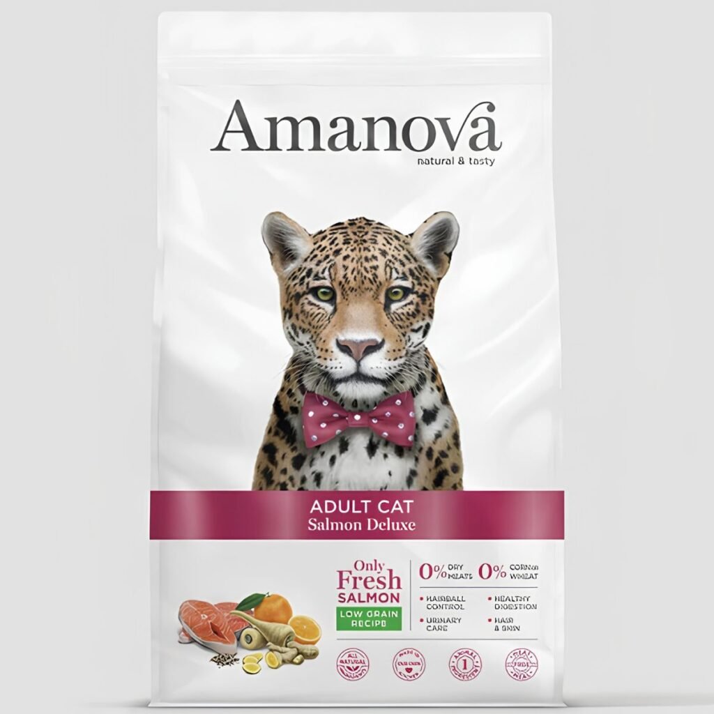 Amanova Adult Cat - Salmón deluxe