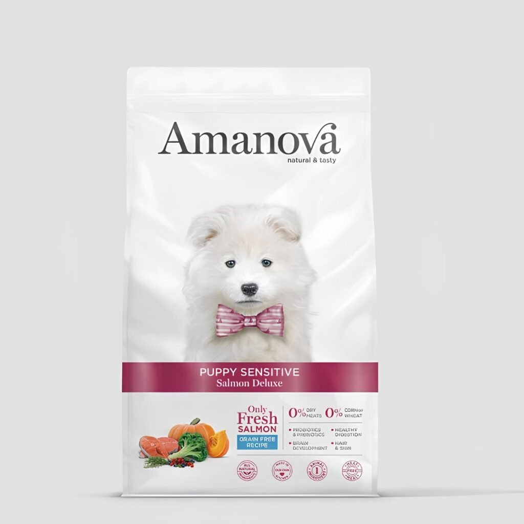 Amanova Puppy sensitive - Salmón deluxe