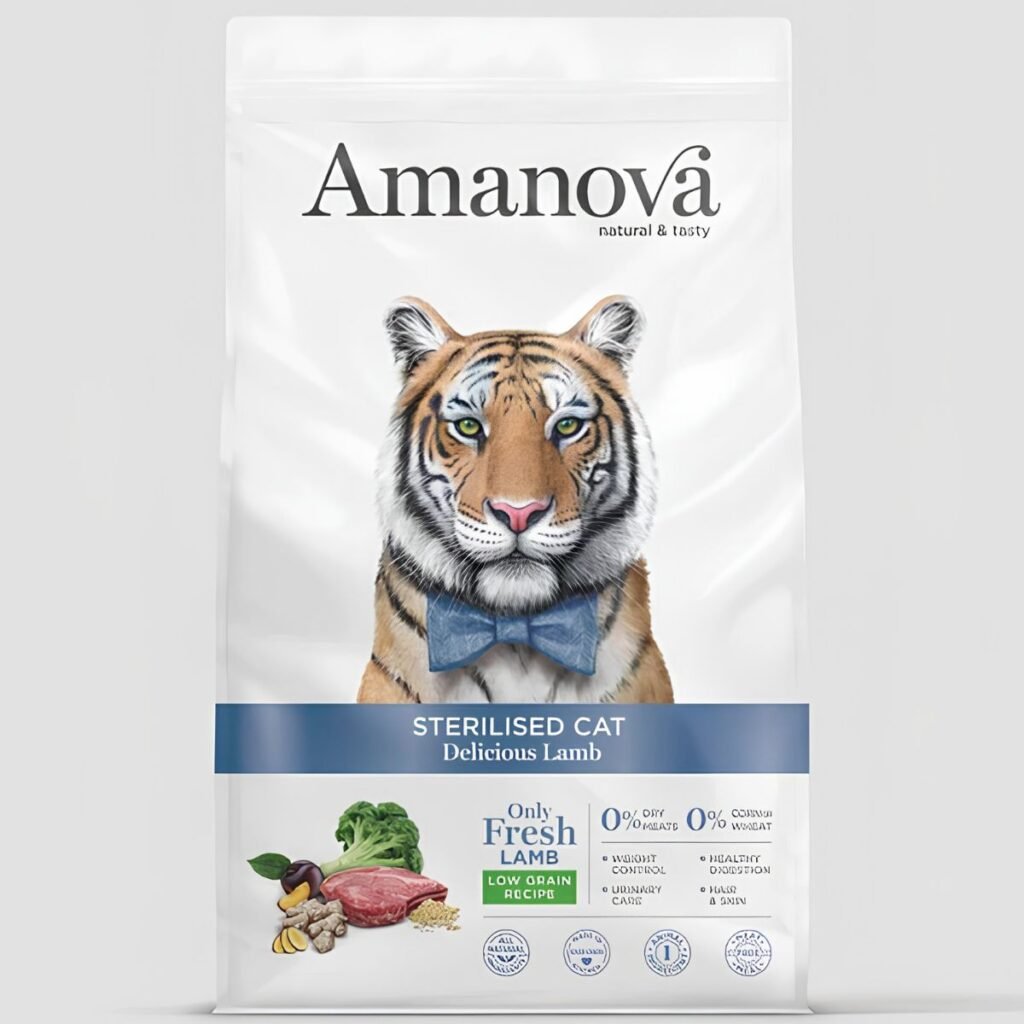 Amanova Sterilised Cat - Delicious lamb