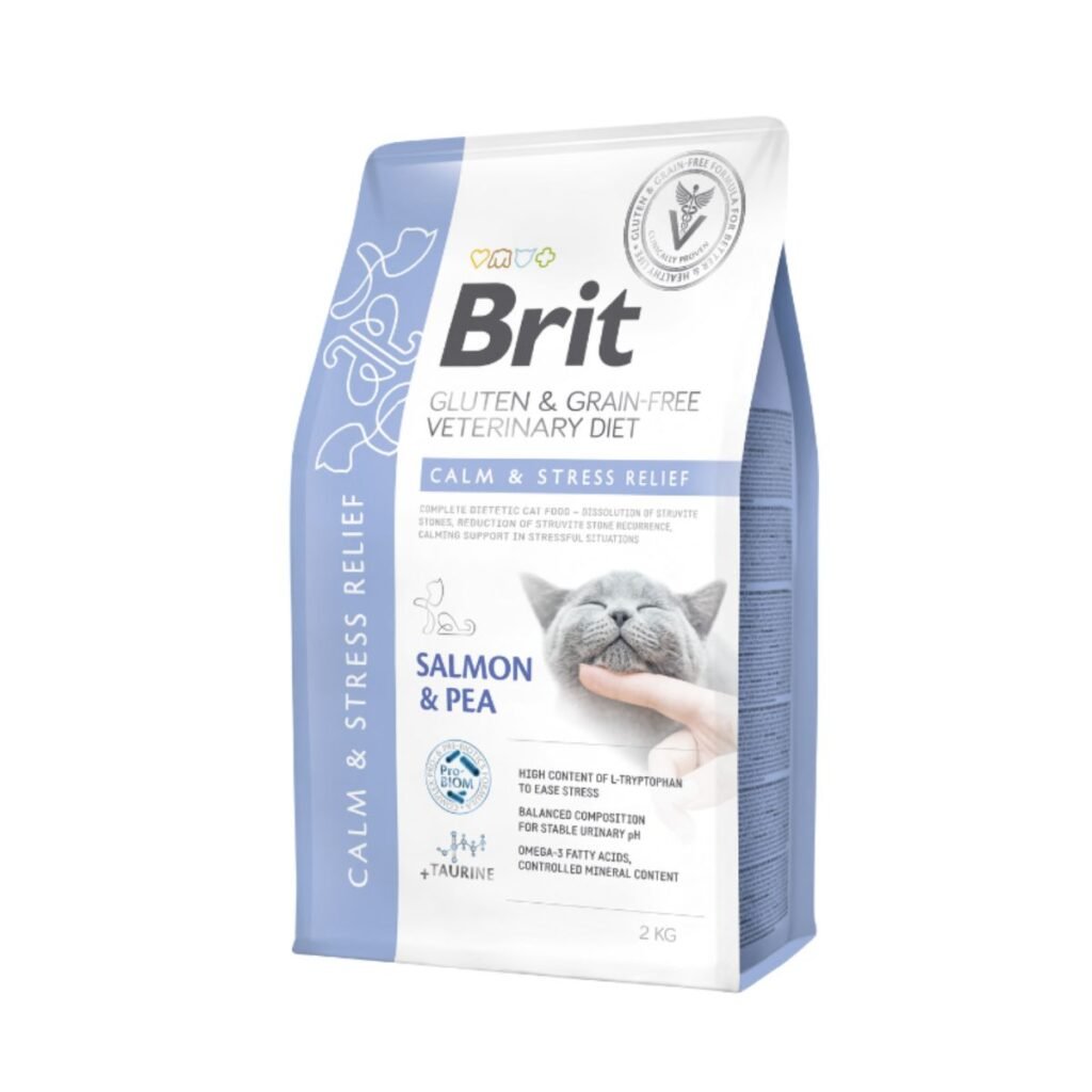 Brit GF Veterinary Diet Calm & Stress Relief (gatos)