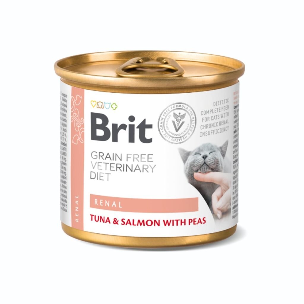 Brit GF Veterinary Diet Renal lata 200 g (gatos)