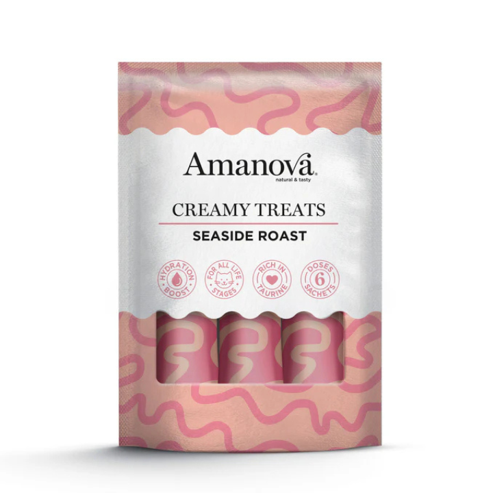 Amanova Creamy Treat - Seaside Roast (6 x 15 g)
