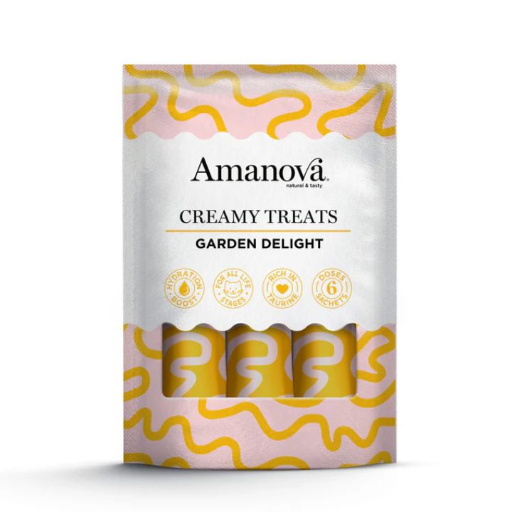 Amanova Creamy Treat - Garden Delight (6 x 15 g)