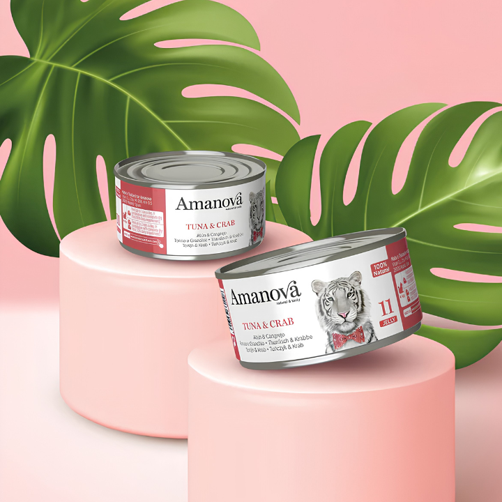 Amanova Atún & Cangrejo (lata 70 g)