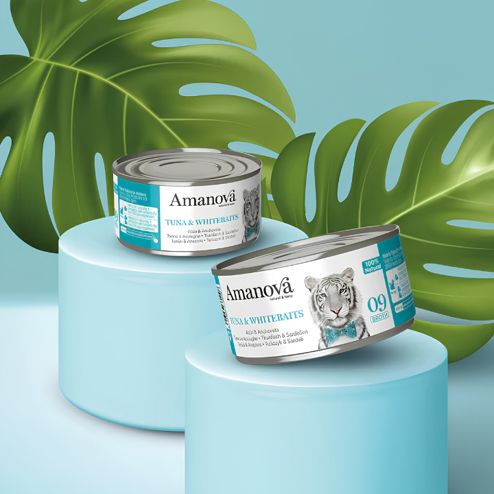 Amanova Atún & Anchoveta (lata 70 g)