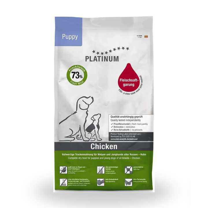 Platinum Natural Puppy Pollo
