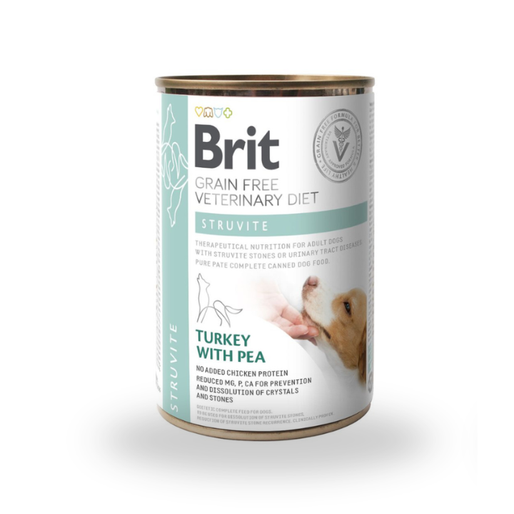Brit GF Veterinary Diet Struvita lata 400 g (perros)