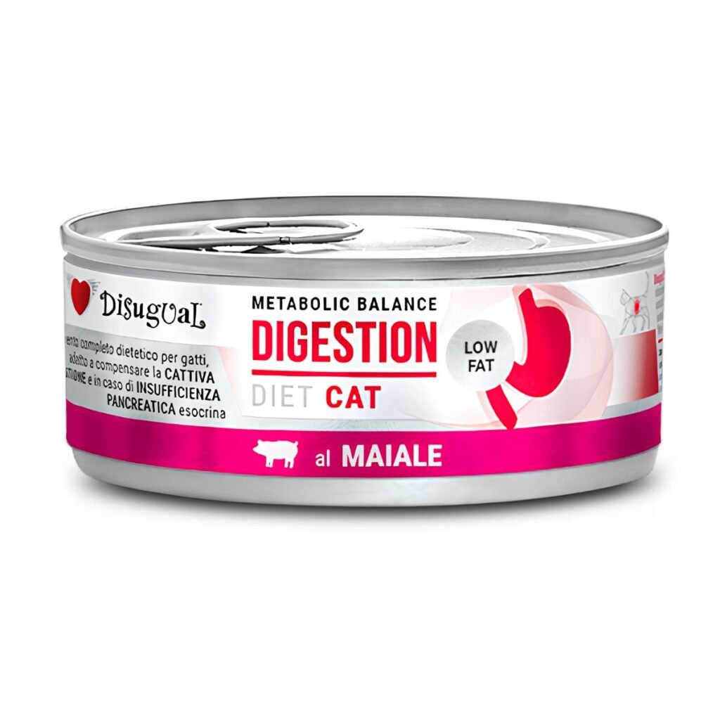 Disugual Diet Cat Digestion Low Fat Cerdo (85 g)