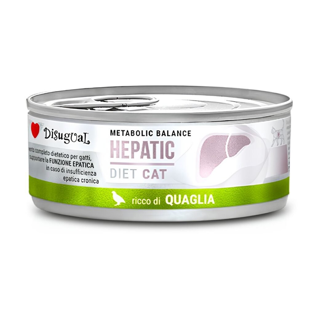 Disugual Diet Cat Hepatic Codorniz (85 g)