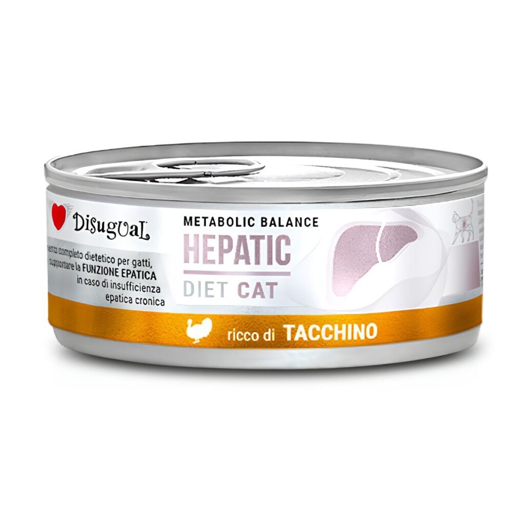 Disugual Diet Cat Hepatic Pavo (85 g)
