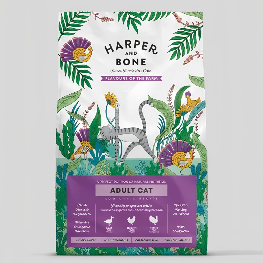 Harper & Bone Adult Cat - Flavours of the farm