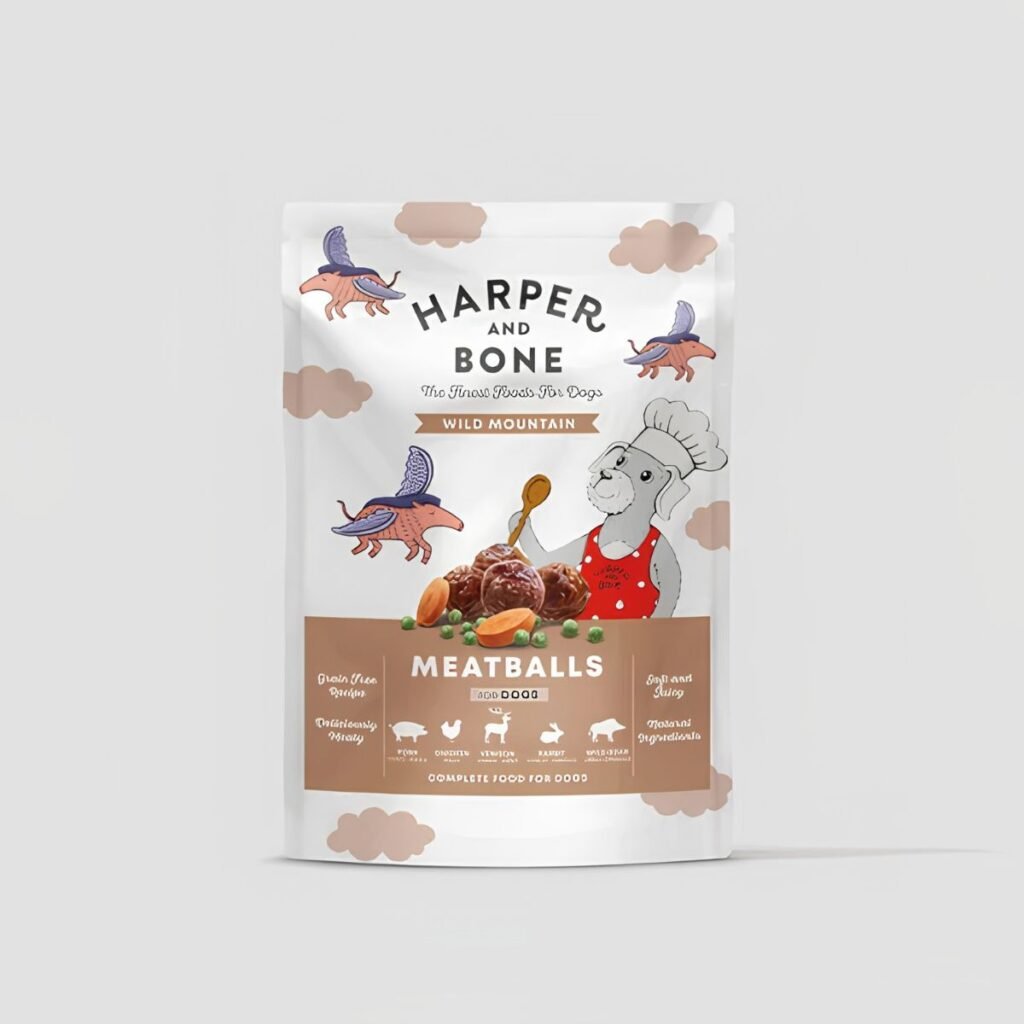 Harper & Bone Albóndigas para perros - Wild Mountain