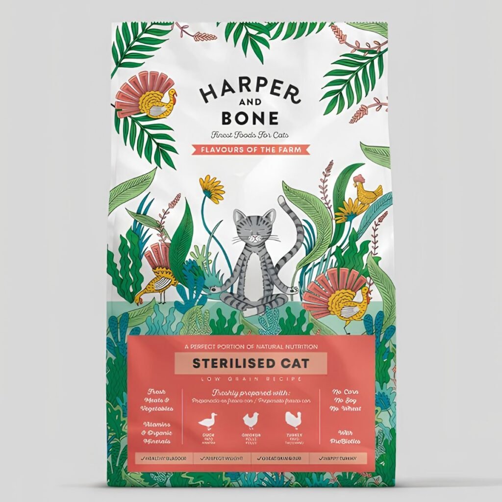 Harper & Bone Sterilised cat - Flavours of the farm