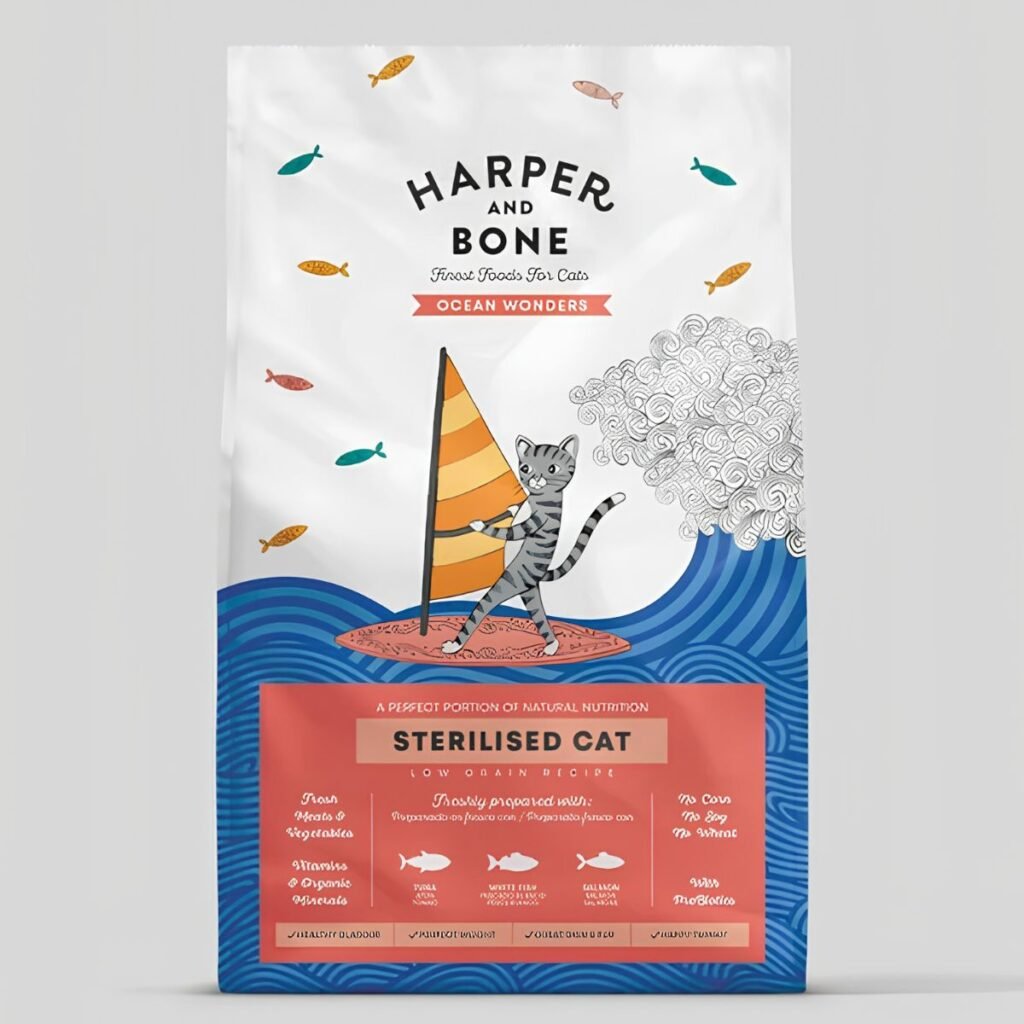 Harper & Bone Sterilised cat - Ocean Wonders