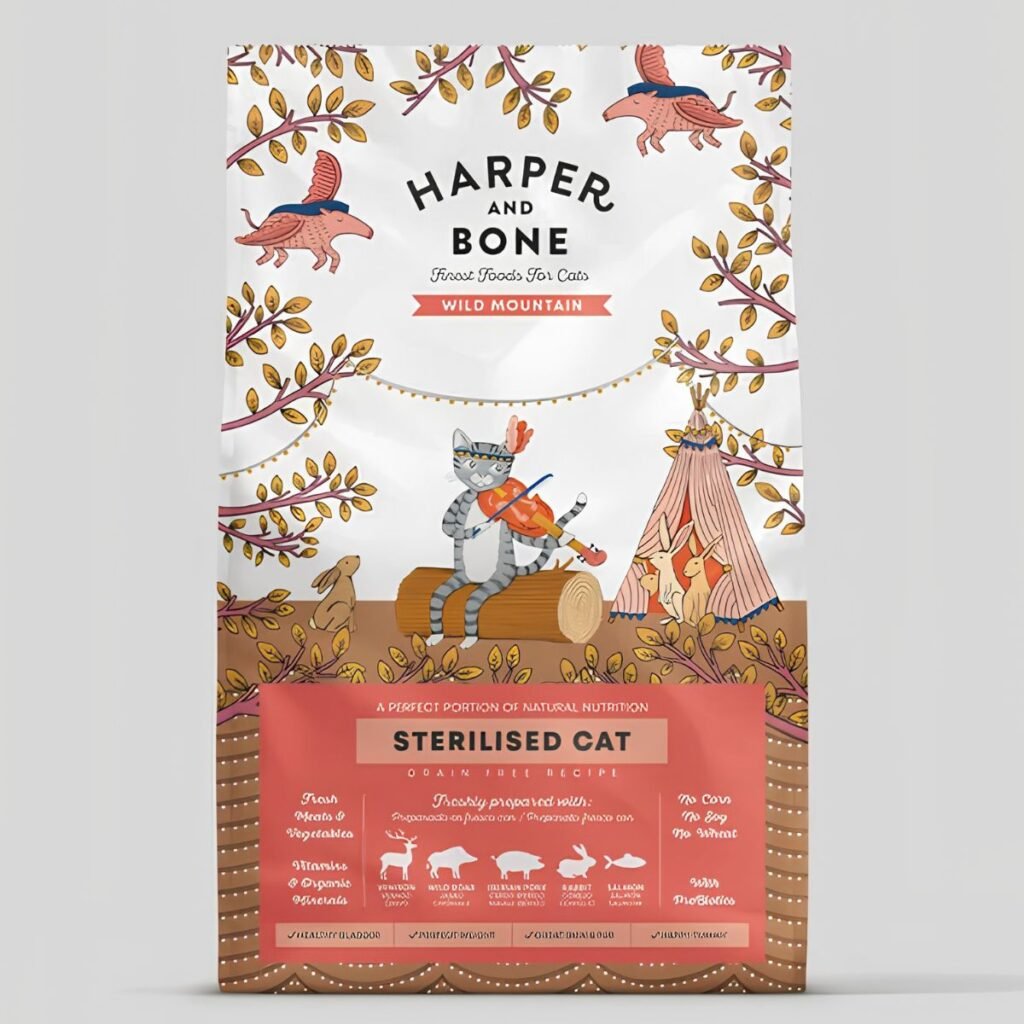 Harper & Bone Sterilised cat - Wild Mountain