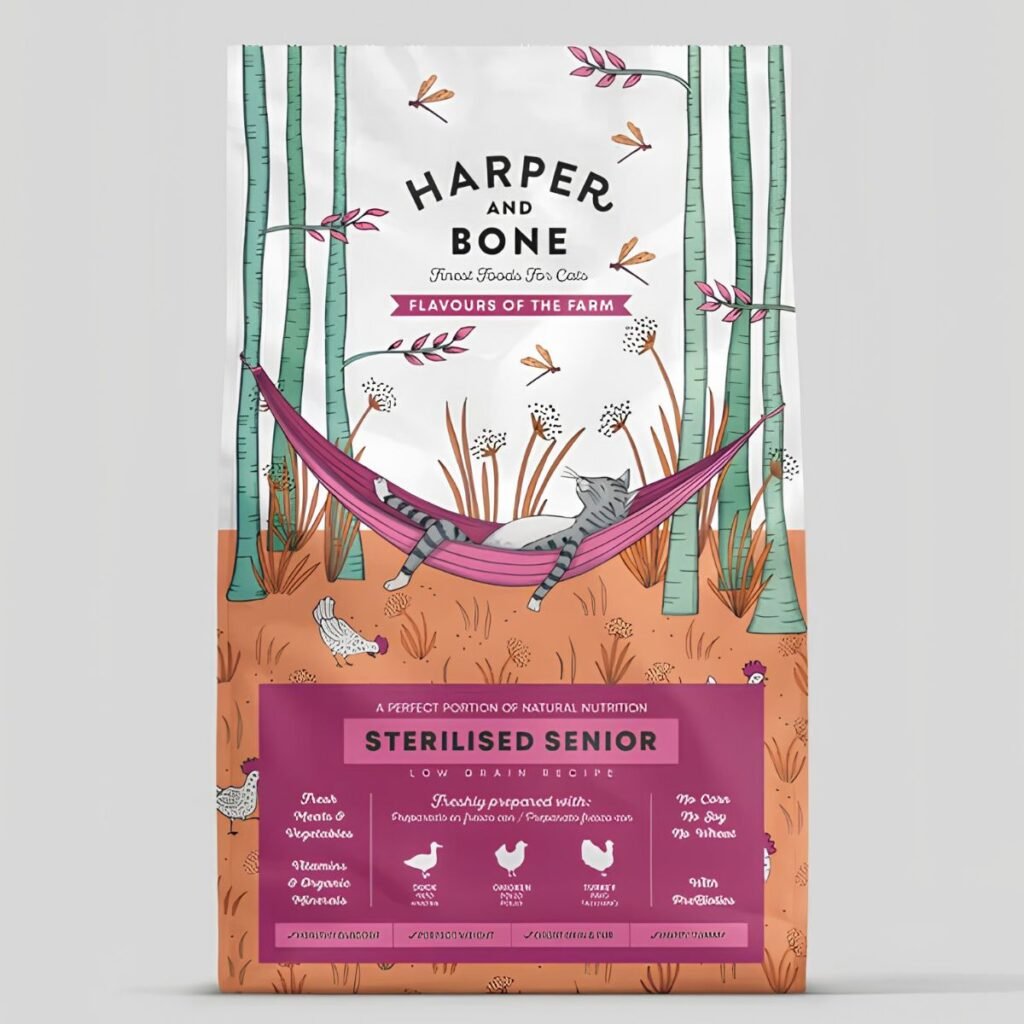 Harper & Bone Sterilised senior - Flavours of the farm
