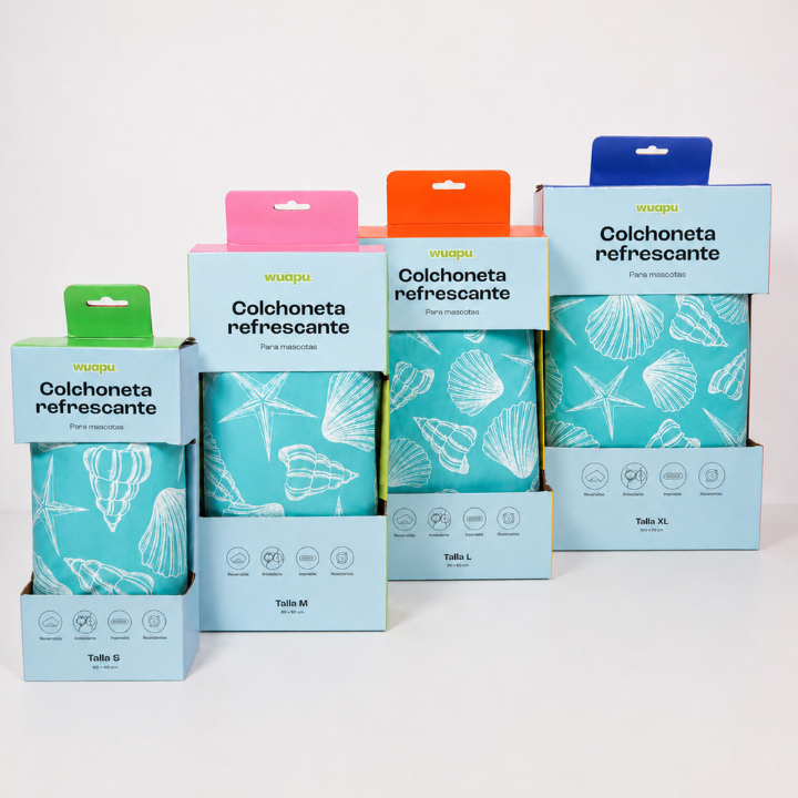 Wuapu Colchoneta refrescante de gel