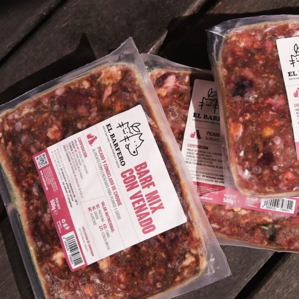 El Barfero BARF Komplett con venado 500g