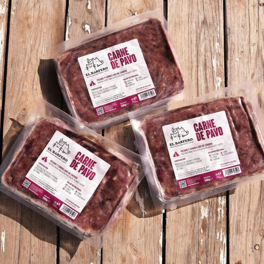 El Barfero Carne de Pavo 500g